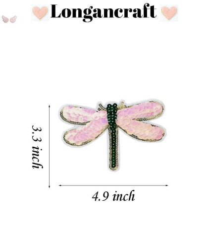 Sequin Insect Patches