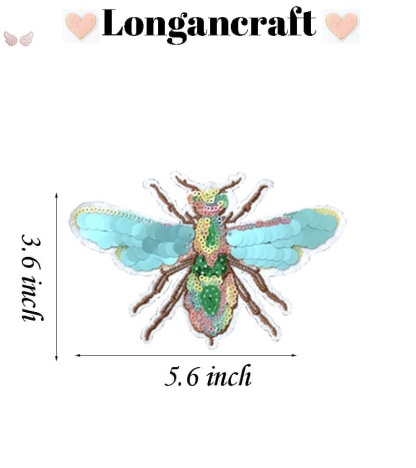 Sequin Insect Patches