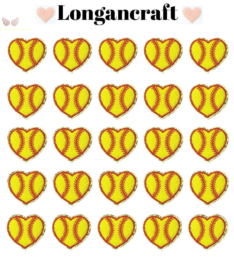 Baseball Number Chenille Patch