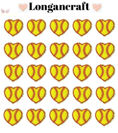 Baseball Number Chenille Patch