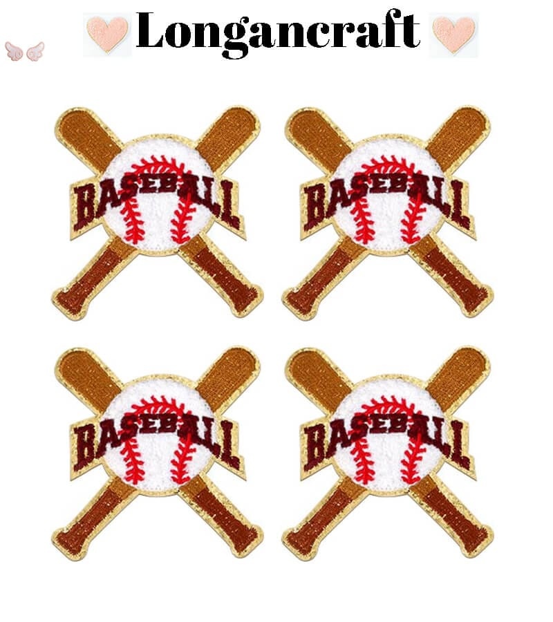 Baseball Number Chenille Patch