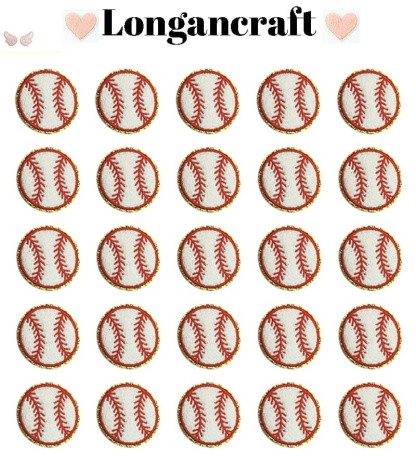 Baseball Number Chenille Patch