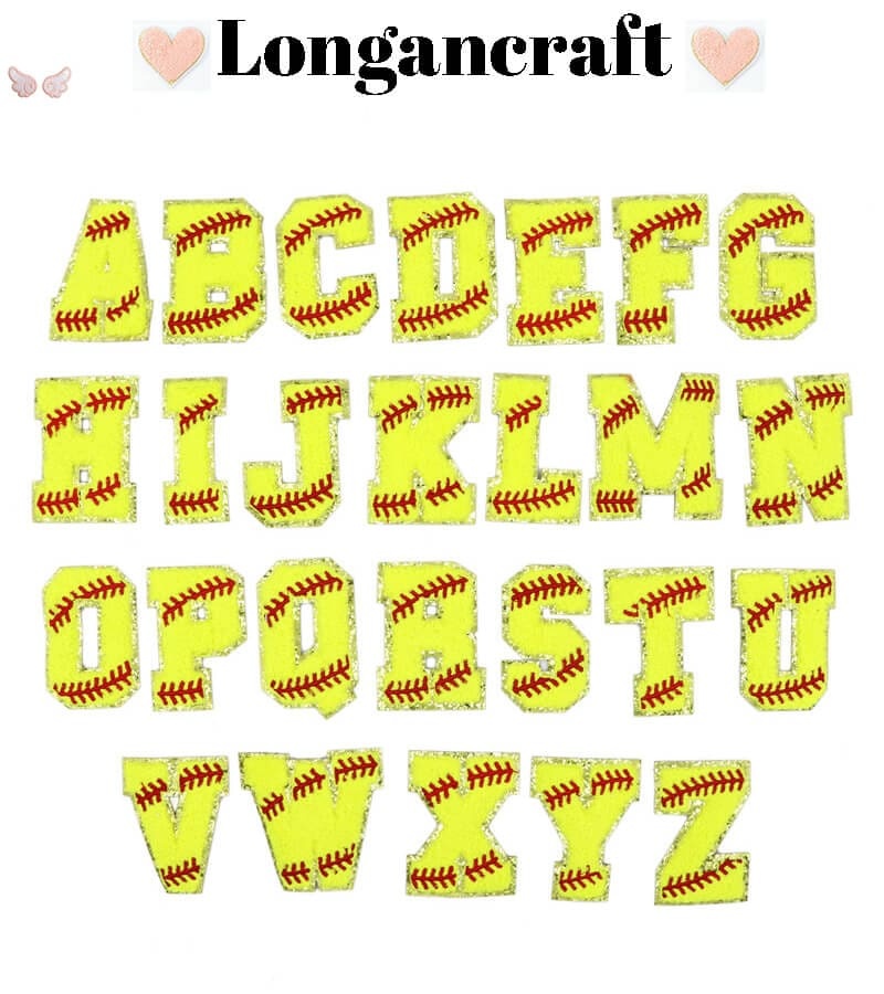 Baseball Number Chenille Patch