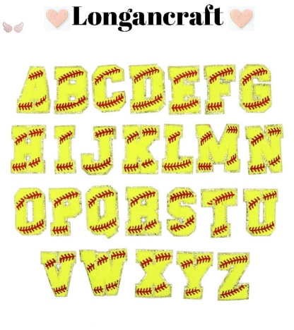 Baseball Number Chenille Patch