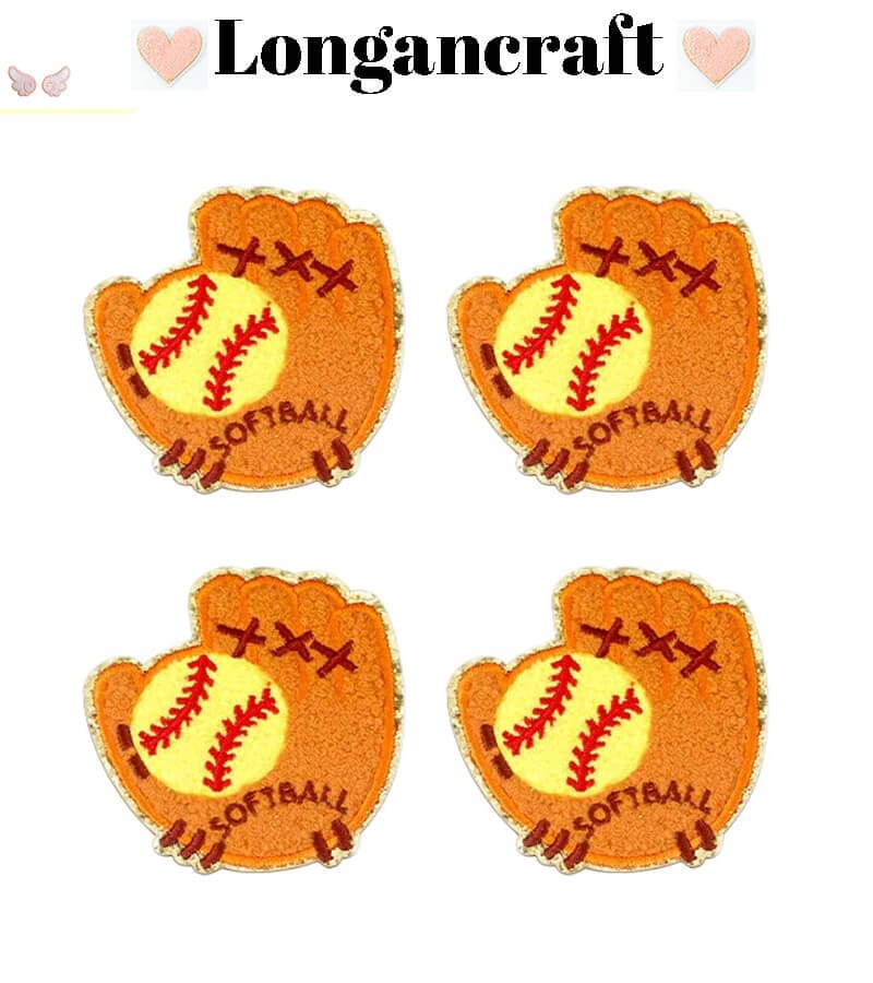 Baseball Number Chenille Patch