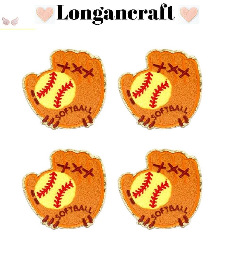 Baseball Number Chenille Patch
