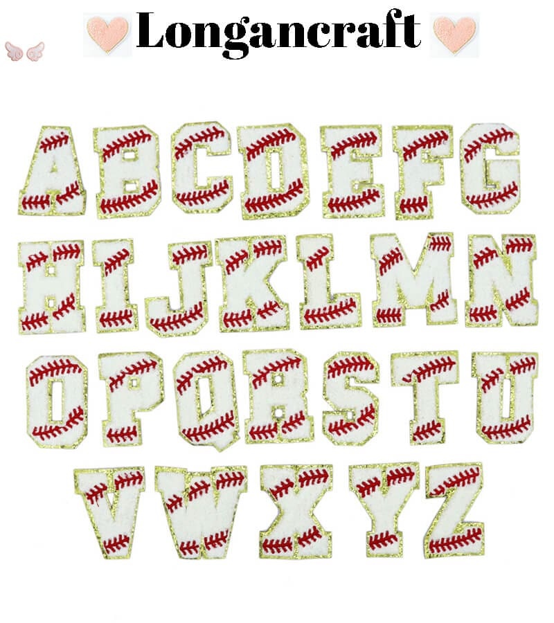 Baseball Number Chenille Patch