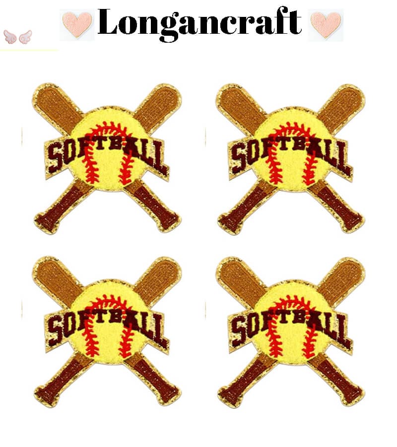 Baseball Number Chenille Patch