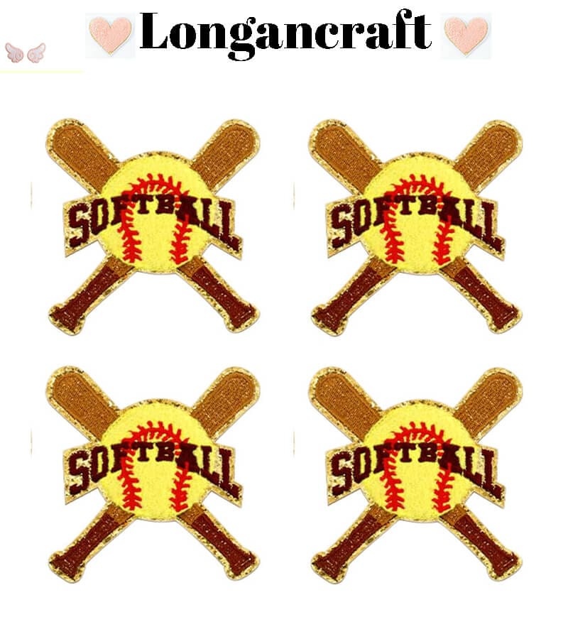 Baseball Number Chenille Patch