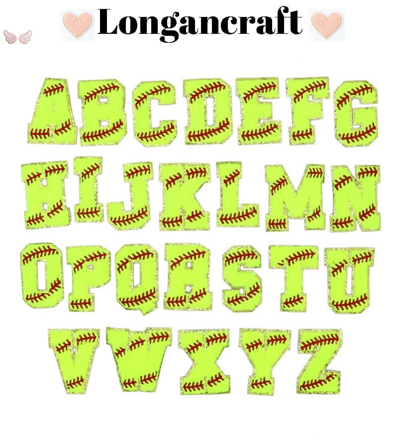 Baseball Number Chenille Patch