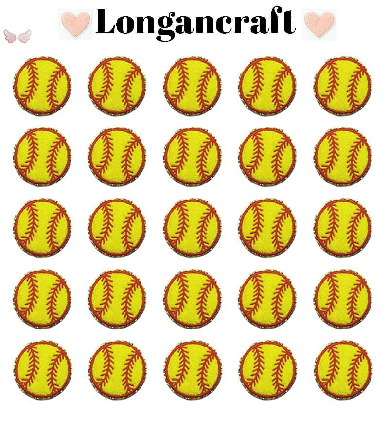 Baseball Number Chenille Patch