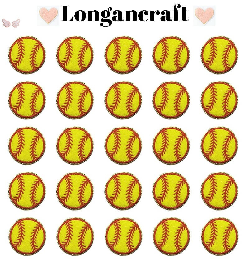 Baseball Number Chenille Patch