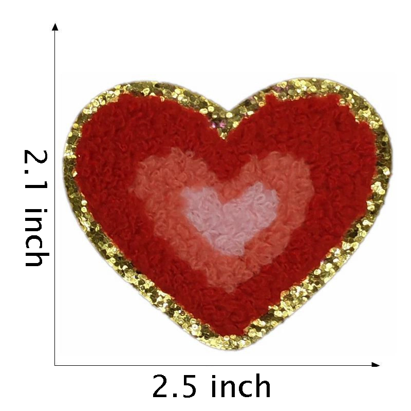 Valentine's Day Iron on Patches