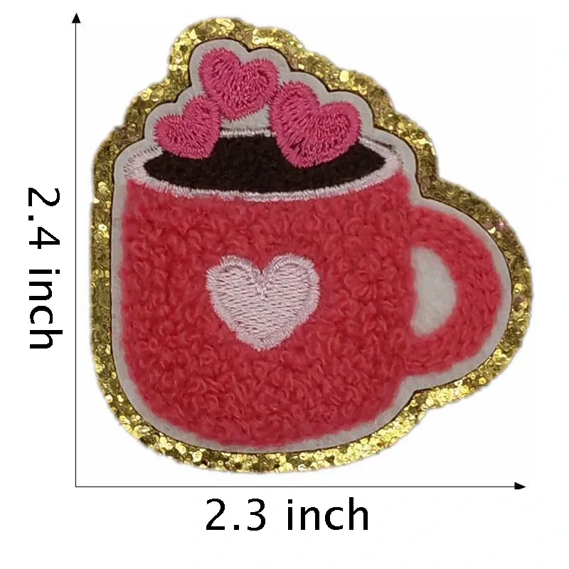 Valentine's Day Iron on Patches