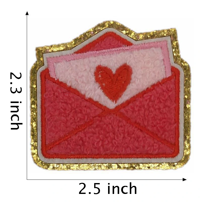 Valentine's Day Iron on Patches