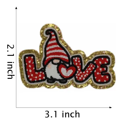 Valentine's Day Iron on Patches
