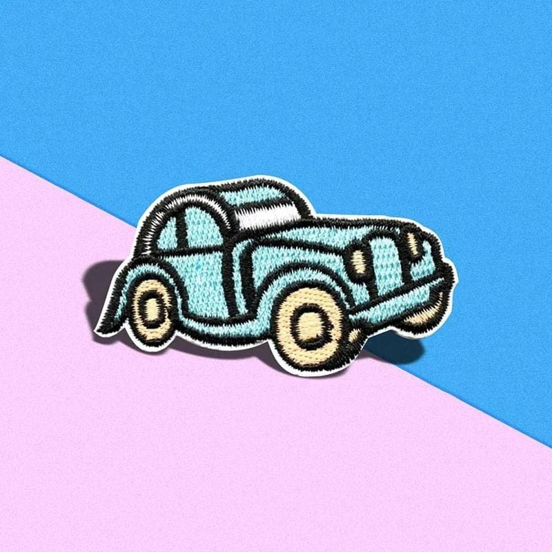 Vehicle Car Embroidered Patches