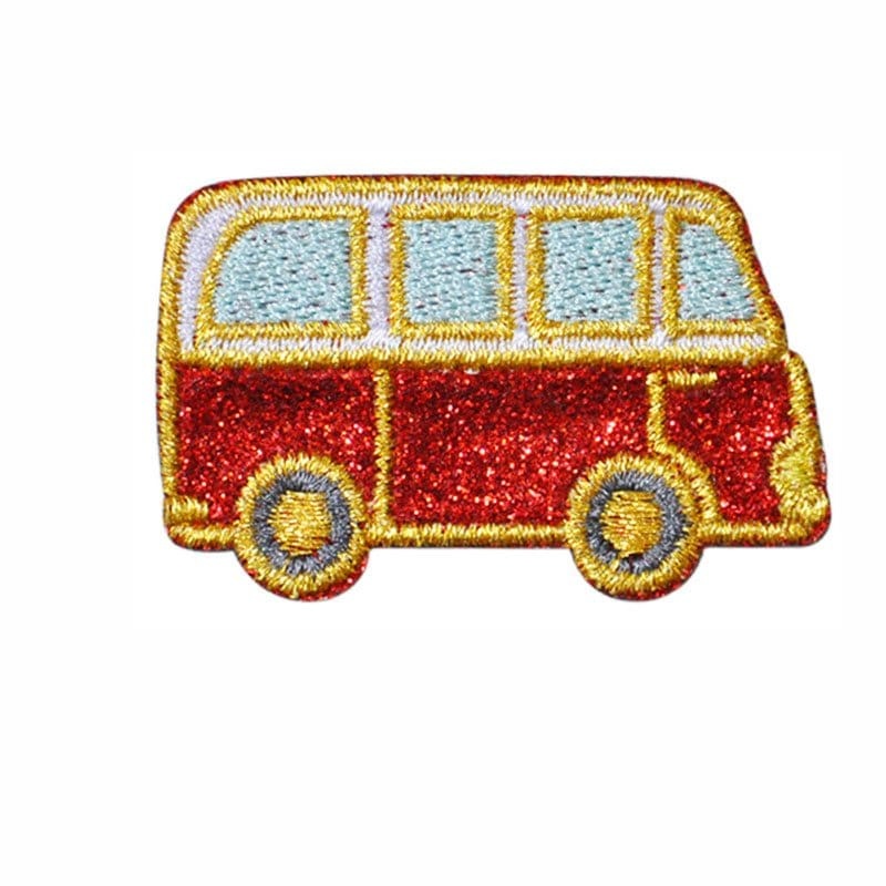 Train Car Embroidered Patches