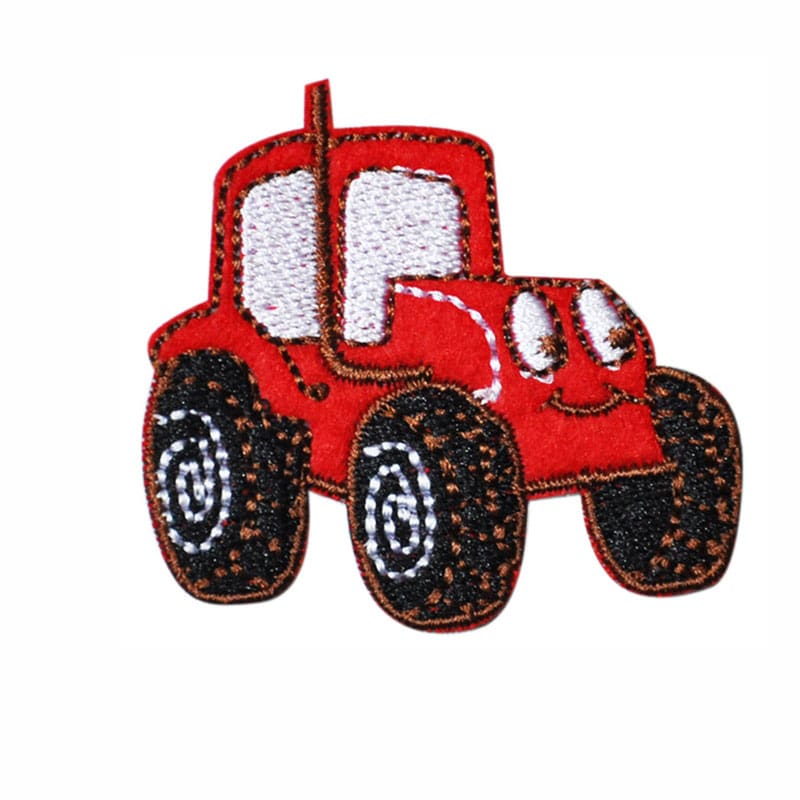 Train Car Embroidered Patches