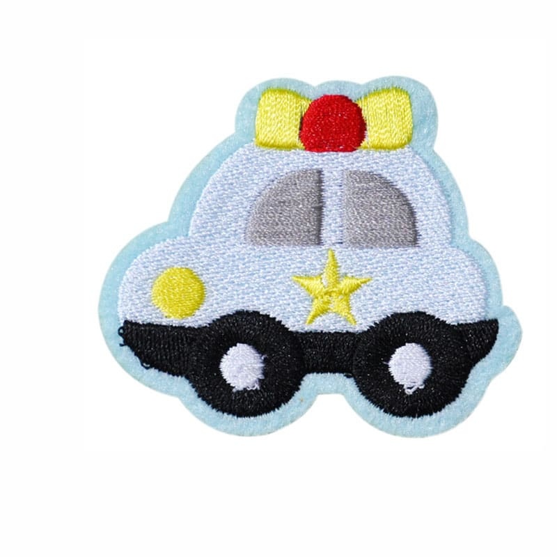 Train Car Embroidered Patches