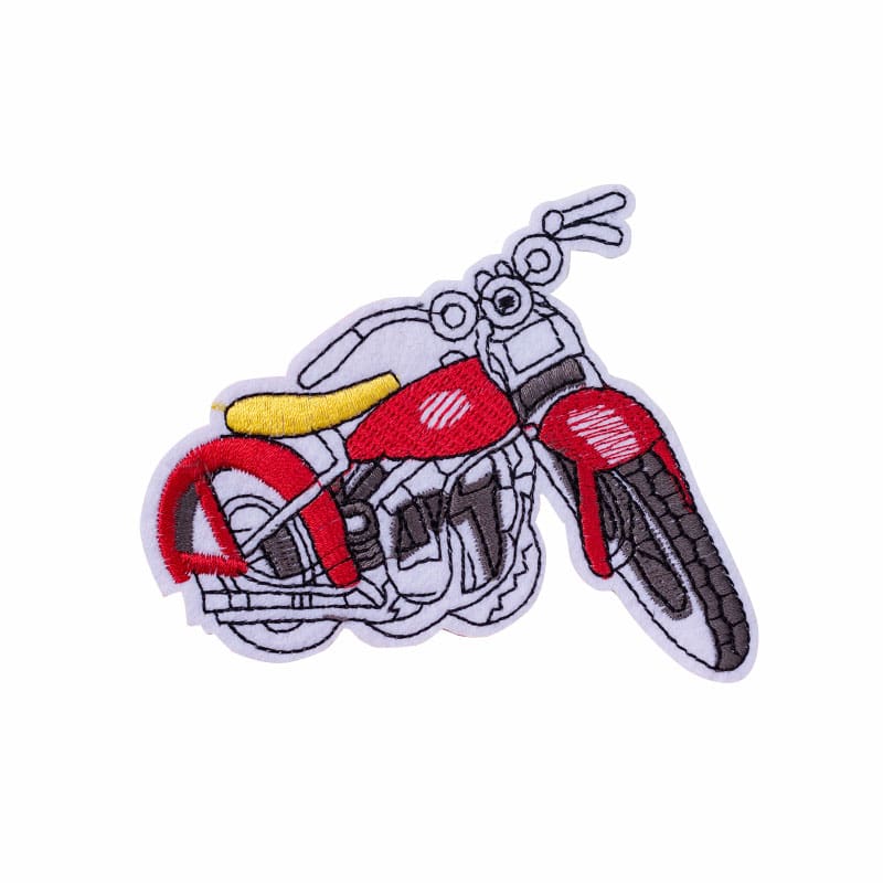 Racing Car Train Iron On Patch