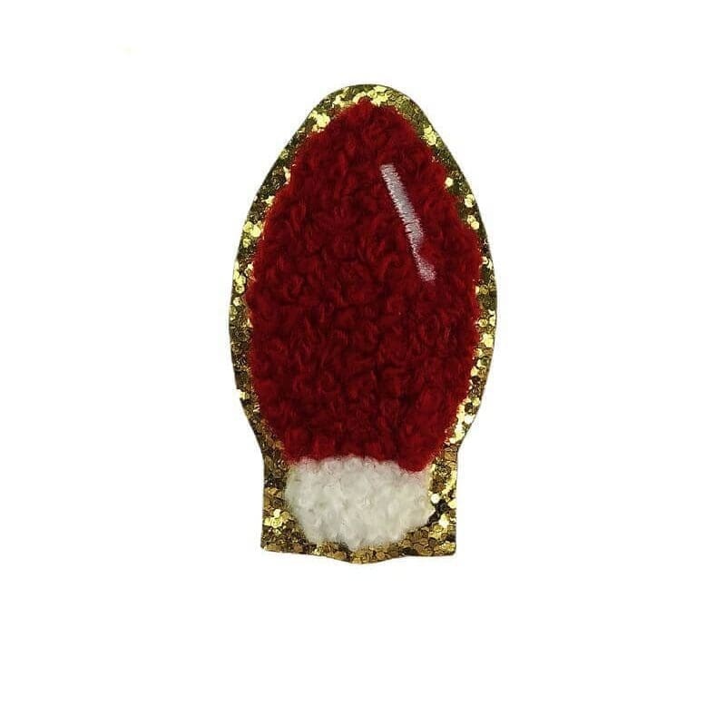 Light Bulb Chenille Patches
