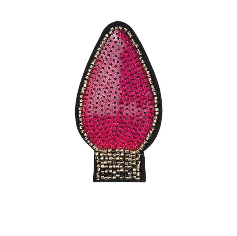 Light Bulb Sequin Patches