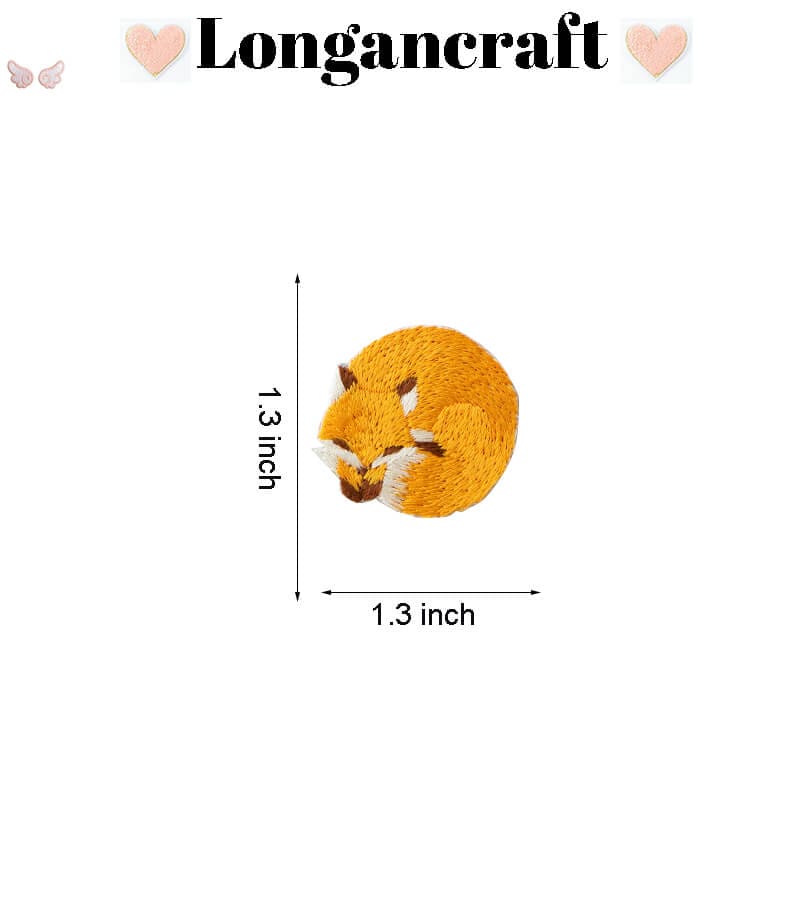 Forest Animal Embroidered Patch