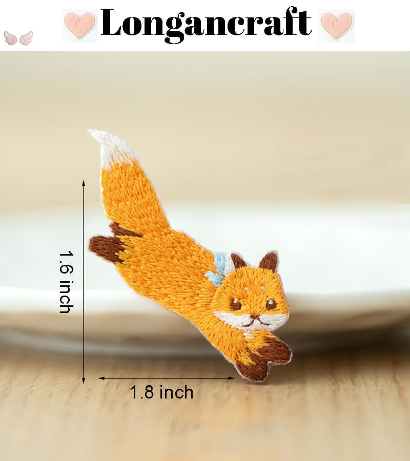 Forest Animal Embroidered Patch