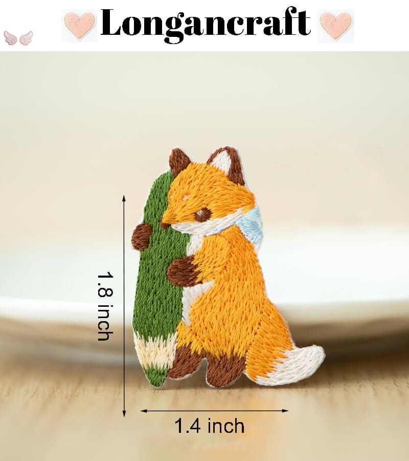 Forest Animal Embroidered Patch