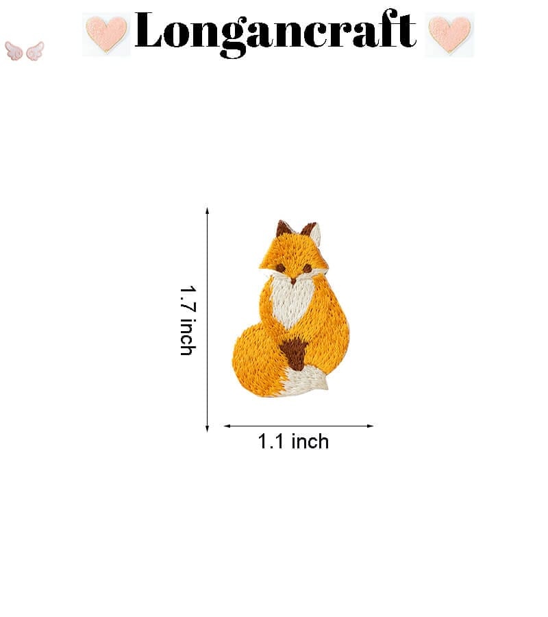 Forest Animal Embroidered Patch