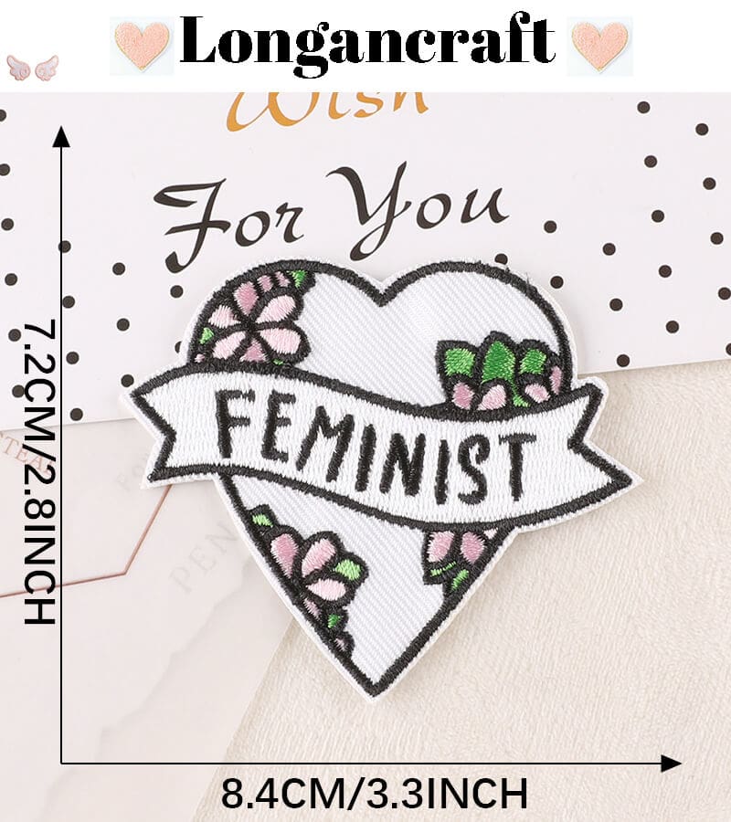 Badge Letter Embroidered Patch