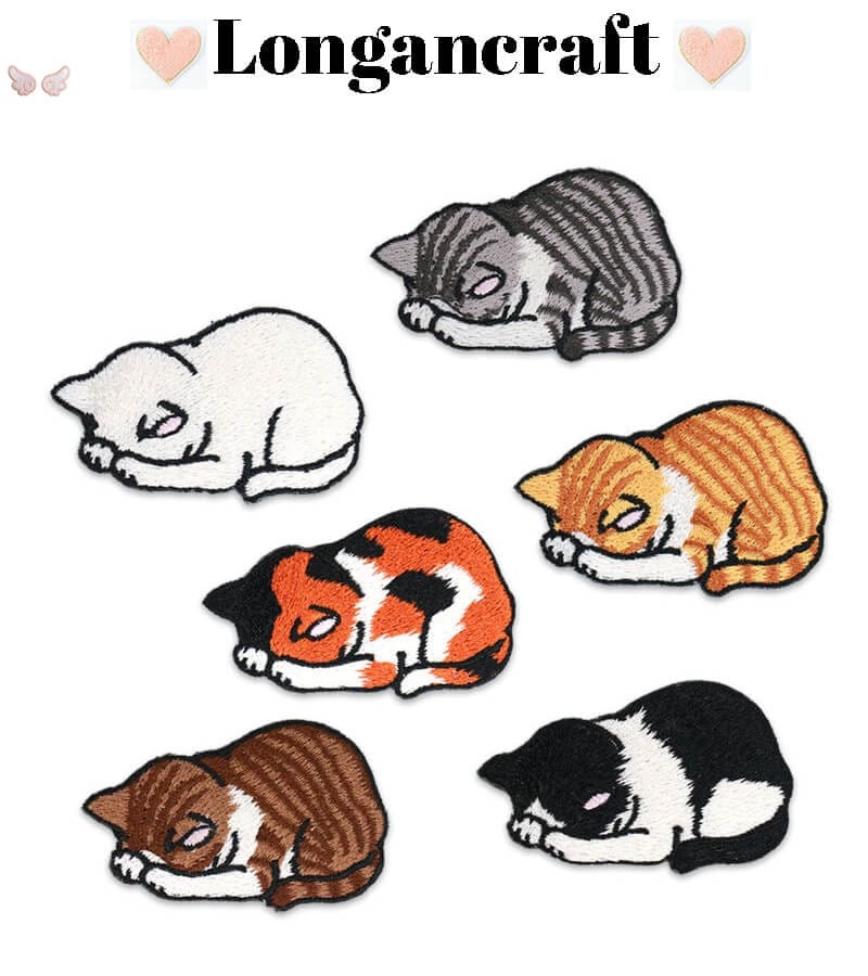 Funny Cat Decorative Patch