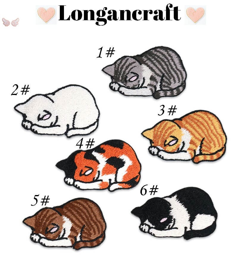 Funny Cat Decorative Patch