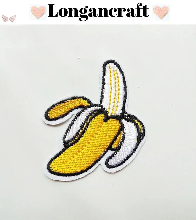 Fruit Apple Embroidered Patches