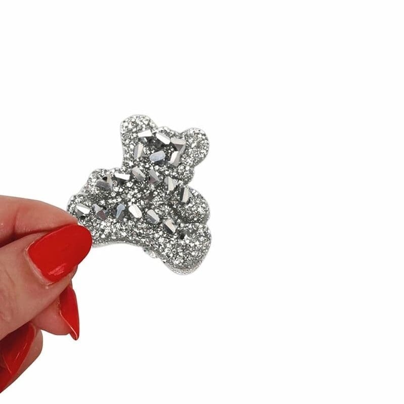 Cute Animal Bling Iron On Patches