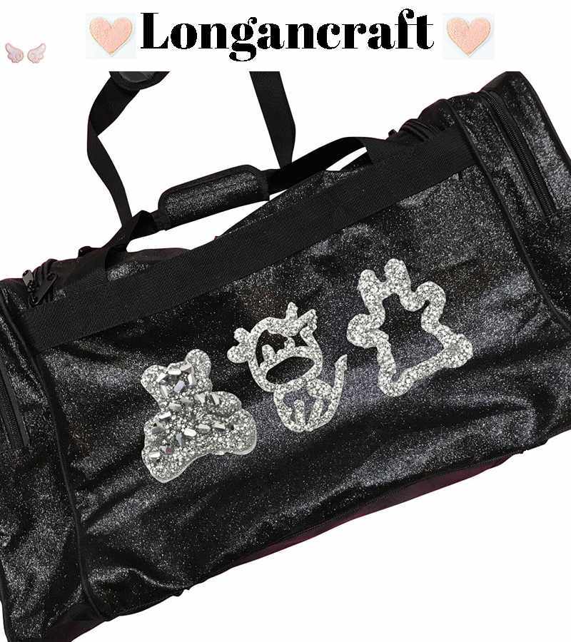 Cute Animal Bling Iron On Patches