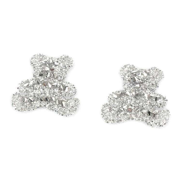 Cute Animal Bling Iron On Patches