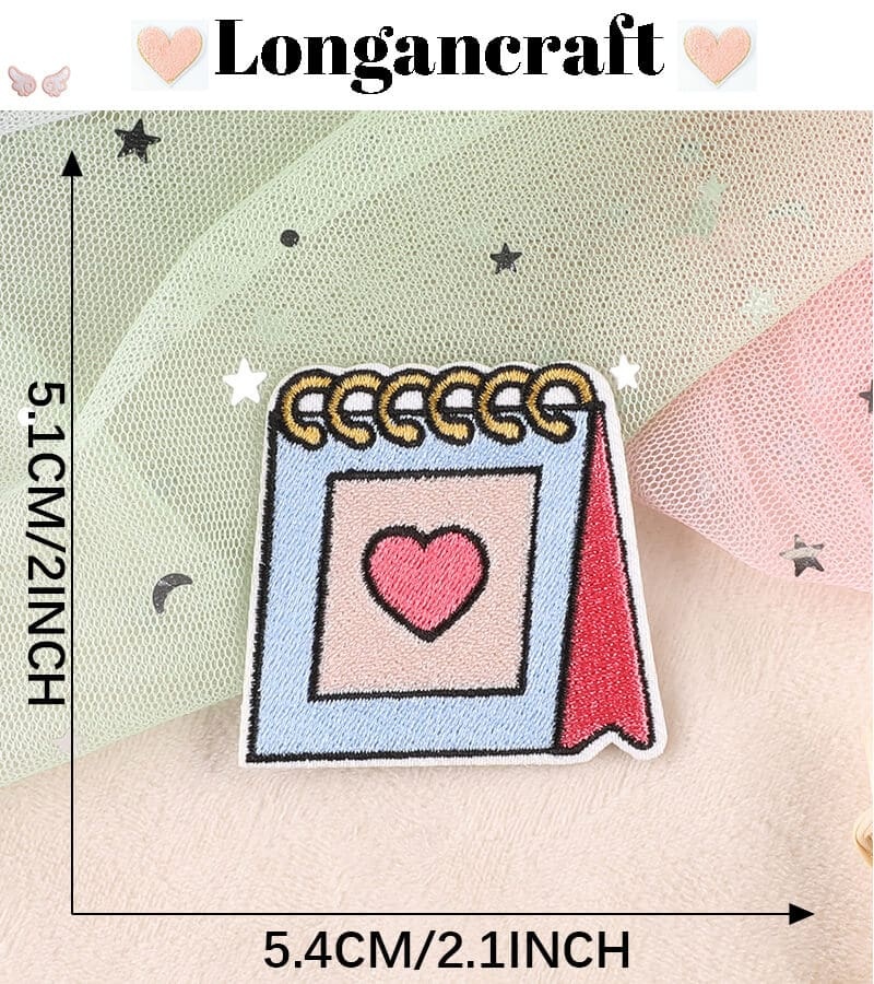 Love Theme Embroidered Patches