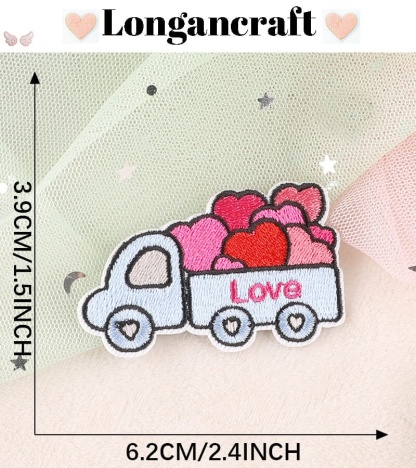 Love Theme Embroidered Patches