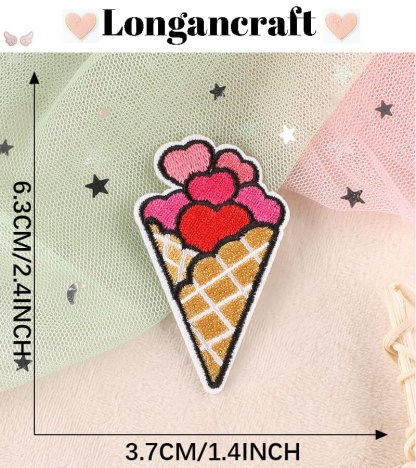 Love Theme Embroidered Patches