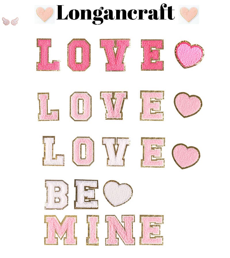 Be Mine Chenille Patches