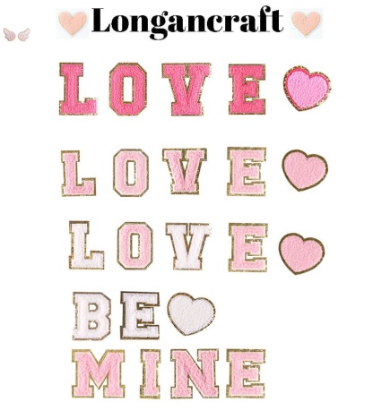 Be Mine Chenille Patches