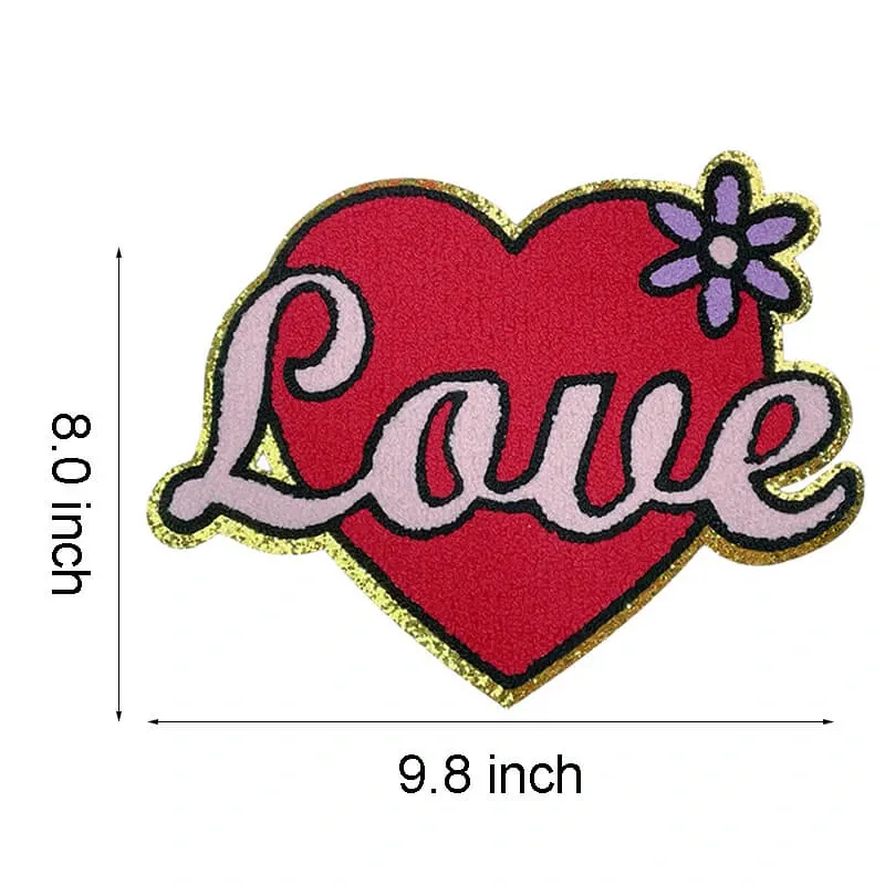 Iron On Patches Chenille Mama Love