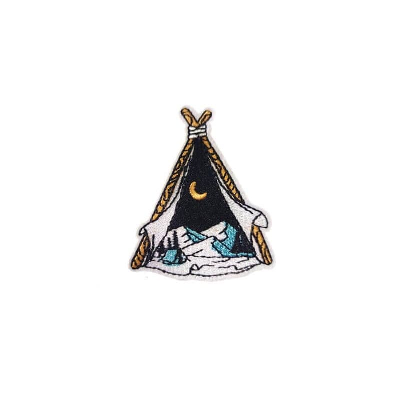 Camping Embroidered Patches
