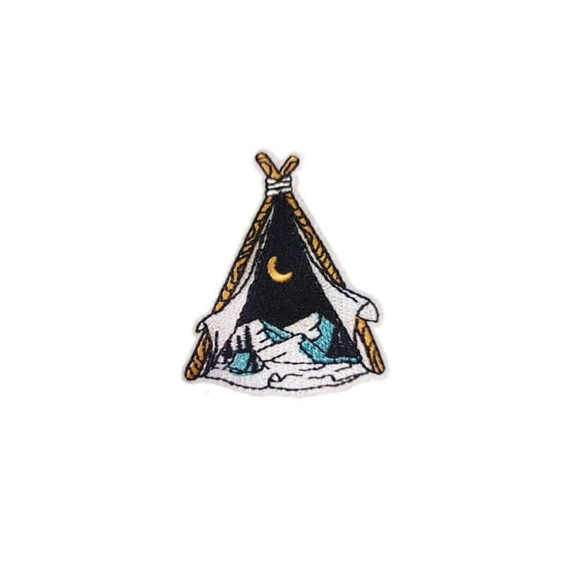 Camping Embroidered Patches