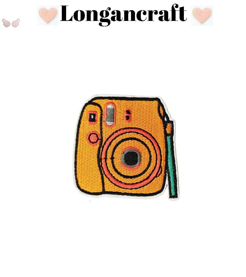 Orange Theme Embroidered Patch