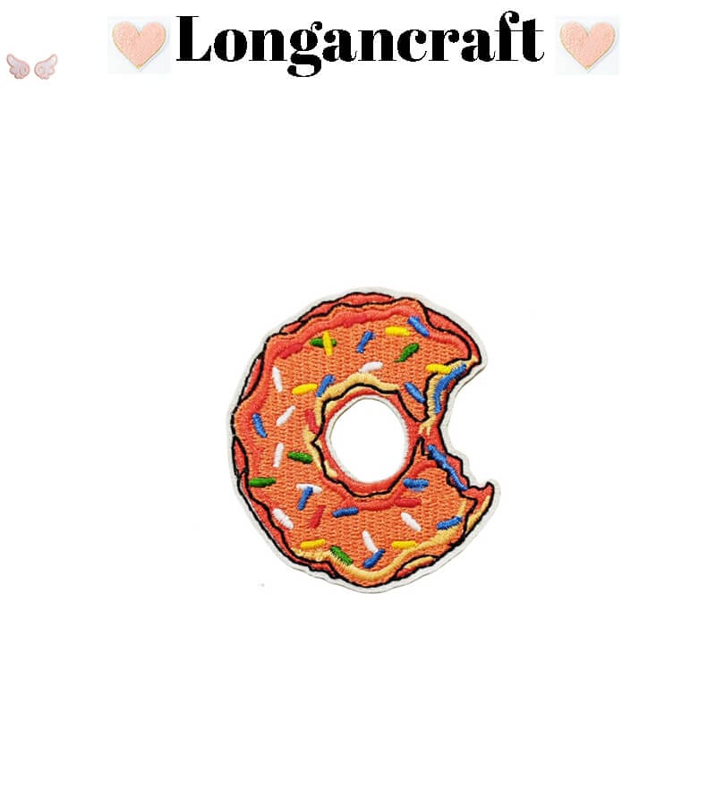 Orange Theme Embroidered Patch