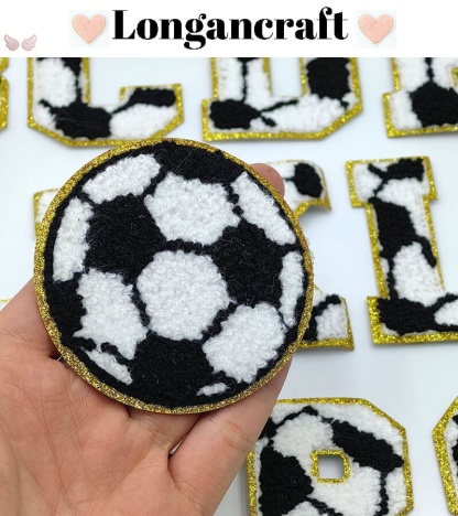 Basketball Rugby Number Patches