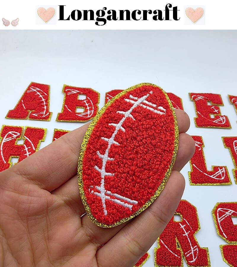 Basketball Rugby Number Patches